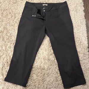 Adidas cropped golf pants size 10